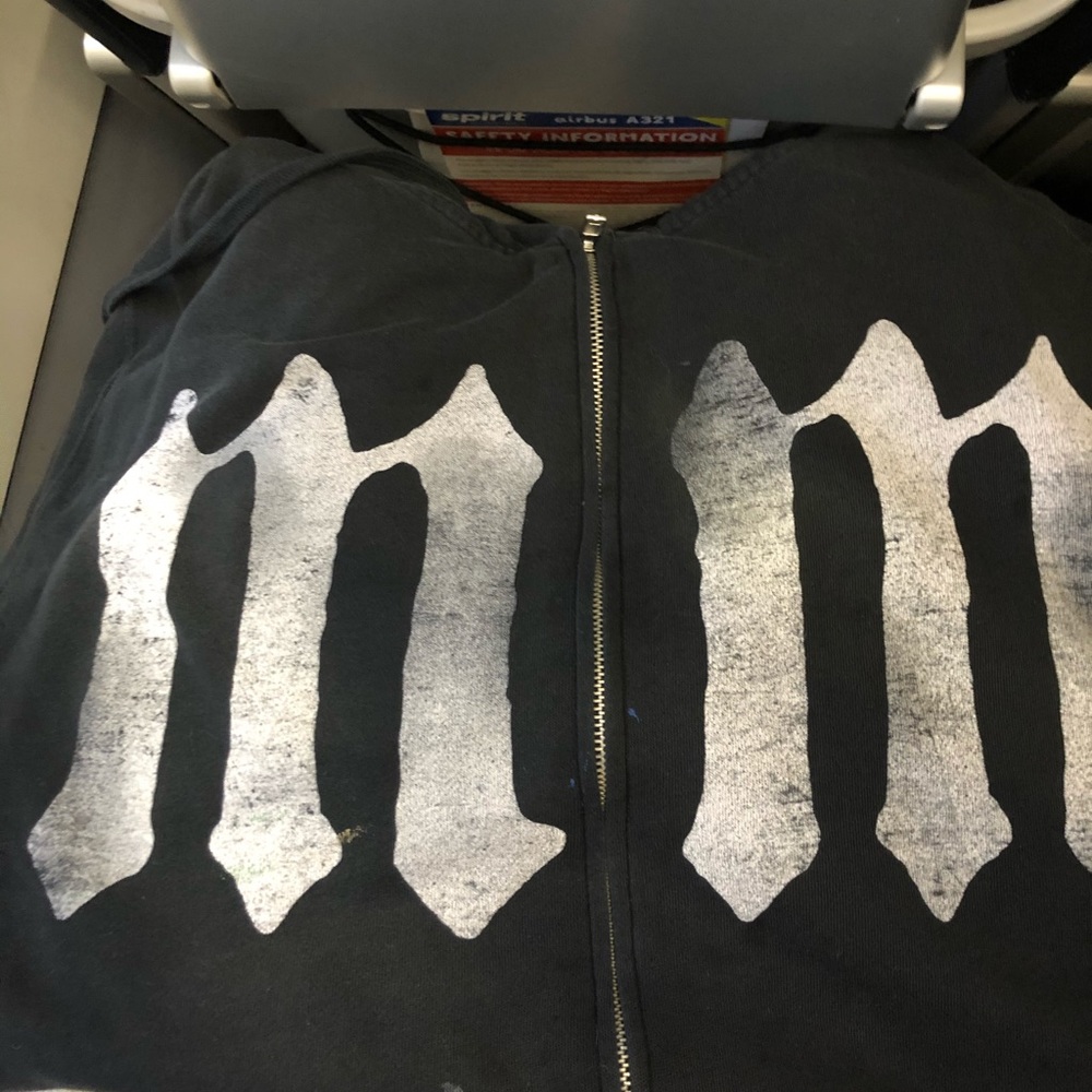 ISO this MArilyn Manson tour hoodie. Size M-L